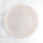 Тарелка «Капучино», стеклянная, d=28 см, цвет серый - Фото 2