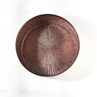 Блюдо с бортом Victoria Marrone, стеклянная, d=21 см - Фото 2