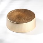 Блюдо с бортом Victoria Marrone, стеклянная, d=21 см - Фото 3