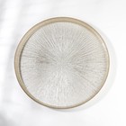 Блюдо «Кувшинка Нимфея», стеклянное, d=32 см - Фото 2