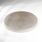 Блюдо «Кувшинка Нимфея», стеклянное, d=32 см - Фото 3