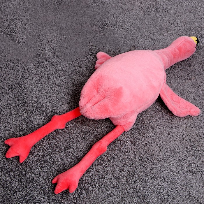 Мягкая игрушка «Фламинго», 130 см, цвет розовый