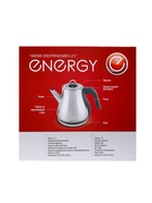 Чайник электрический Energy E-217, металл, 1.2 л, 950 Вт, серебристый - Фото 12