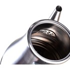 Чайник электрический Energy E-217, металл, 1.2 л, 950 Вт, серебристый - Фото 6