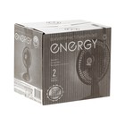 Вентилятор Energy EN-0630, настольный, 15 Вт, 2 скорости, чёрный - Фото 7