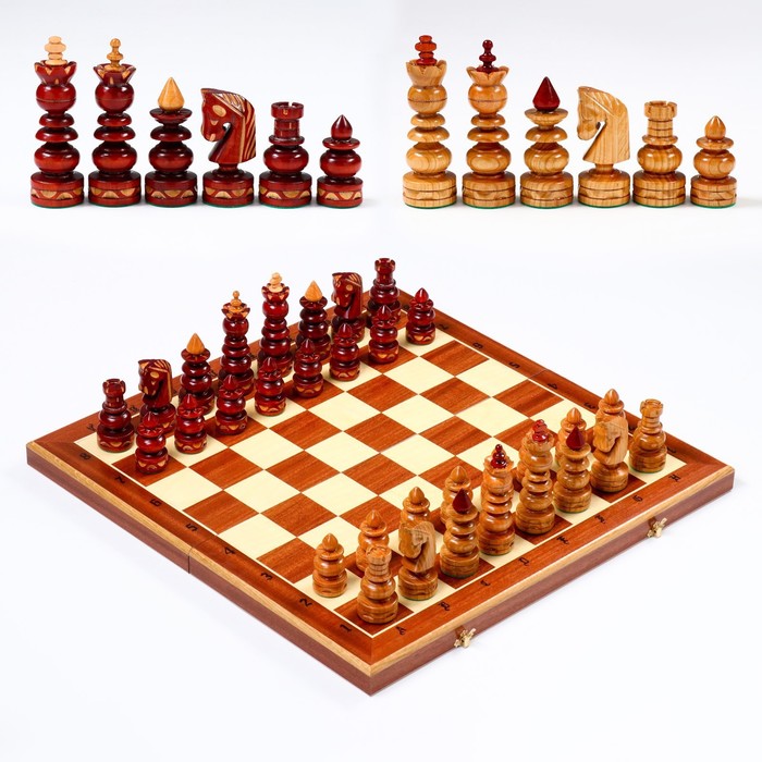 УЦЕНКА Шахматы «Бизант», 58.5×58.5 см, король h=14 см - Фото 1