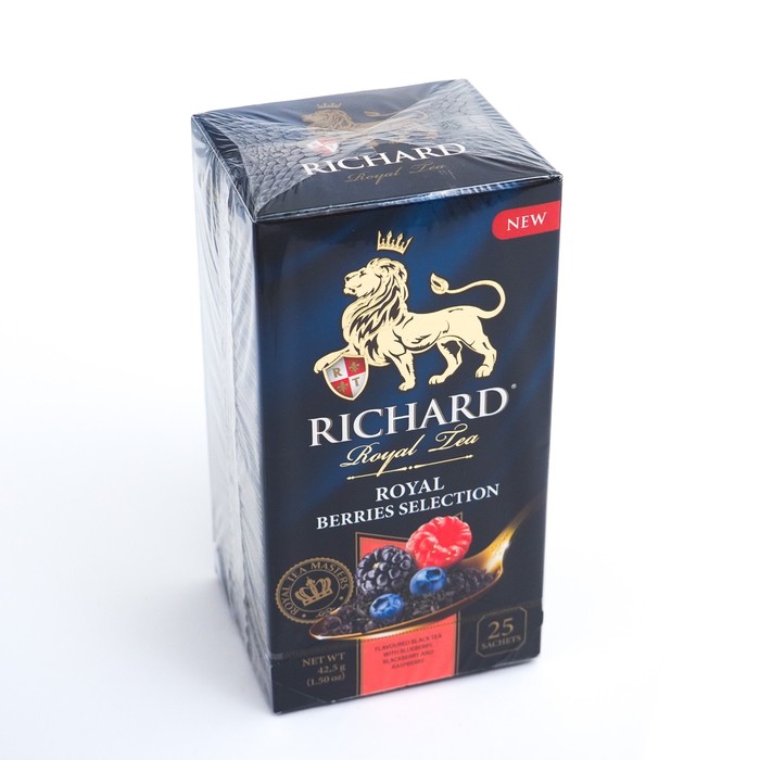 Selection 25. Richard чай Berries selection 25 пакетов 6 уп. Richard Royal Berries чай черный черника малина 25 саше. Royal Berry.