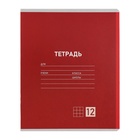 Комплект тетрадей из 10 штук, 12 листов в клетку Calligrata "Однотонная Классика. Эконом", обложка мелованный картон, ВД-лак, блок №2, белизна 75% (серые листы), 5 видов по 2 штуки - фото 25496945