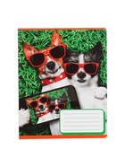 Комплект тетрадей из 10 штук, 12 листов в косую линию Calligrata «СелфиDOG», обложка мелованная бумага, ВД-лак, блок №2, белизна 75% (серые листы), 5 видов ... 9799339 - фото 8991302