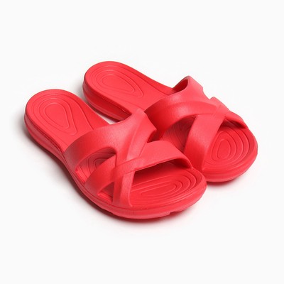 Сланцы детские пляжные Smile of Milady, размер 32-33, красные