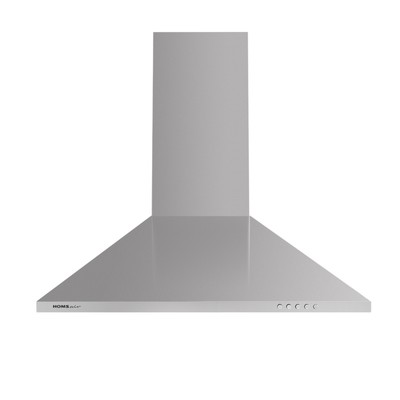 Кухонная вытяжка HOMSair DELTA 50, 23 м2, 3 режима, нержавеющая сталь