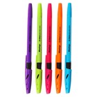 Ручка шариковая Berlingo Tribase grip color zone, 0.7 мм, грип, синяя, МИКС - Фото 2