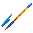 Ручка шариковая Berlingo "Tribase grip ginger", 0,7 мм, грип, светло-синяя - Фото 3
