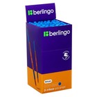 Ручка шариковая Berlingo "Tribase grip ginger", 0,7 мм, грип, светло-синяя - Фото 5