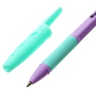 Ручка шариковая Berlingo. Tribase grip haze, синий стержень, узел 0.7 мм, резиновый упор, МИКС - Фото 8