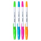 Ручка шариковая Berlingo. Tribase grip show, синий стержень, узел 0.7 мм, резиновый упор, МИКС - Фото 2