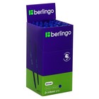 Ручка шариковая Berlingo "Tribase grip", 1,0 мм, грип,синяя - Фото 5