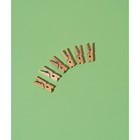 Гирлянда бумажная с прищепками «Новогодняя», длина 150 см 9506022