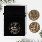 Монета в мешочке «Удачного года», d = 2,5 см - фото 10739399