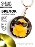 Брелок для ключей с фонариком «Слишком яркий» - Фото 1