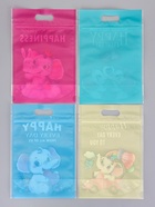 Пакет подарочный, с zip-lock застежкой, 15×22 см, МИКС - Фото 3