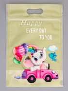 Пакет подарочный, с zip-lock застежкой, 15×22 см, МИКС - Фото 6