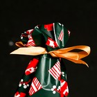 Пакет полиэтиленовый подарочный "Новогодние подарки", с завязками, 15*23см. 9656637