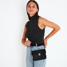 Сумка женская, 18*3*13, отд на клапане, длин ремень, черный - фото 806524481 Сумка женская, 18*3*13, отд на клапане, длин ремень, черный - фото 806524481