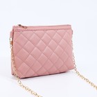 Сумка кросс-боди на молнии, цвет розовый - фото 22412781