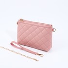 Сумка кросс-боди на молнии, цвет розовый - фото 22412785