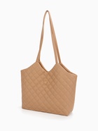 Сумка-шопер женская на магните, размер 30×9×29 см, бежевая - Фото 5