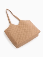 Сумка-шопер женская на магните, размер 30×9×29 см, бежевая - Фото 6