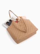 Сумка-шопер женская на магните, размер 30×9×29 см, бежевая - Фото 8