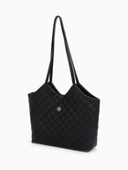 Сумка-шопер женская на магните, размер 30×9×29 см, чёрная - Фото 5