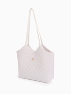 Сумка женская на магните, цвет белый - Фото 5