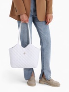 Сумка женская на магните, цвет белый - Фото 9