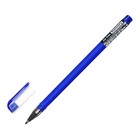 Набор шариковых ручек 12 цветов, 1 мм, однотонный цвет корпуса софтач, в блистере - Фото 3