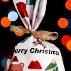 Пакет полиэтиленовый подарочный новогодний, с ушками Merry Christmas, 13×21.5 см - Фото 4