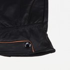 Перчатки мужские, безразмерные, с утеплителем, цвет чёрный 9712483