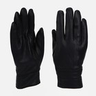Перчатки мужские, безразмерные, с утеплителем, цвет чёрный - фото 319661556