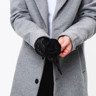 Перчатки мужские, безразмерные, с утеплителем, цвет чёрный - фото 25548400