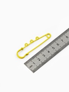 Булавка для подвесок (набор 3 шт.) L=6.5 см, цвет жёлтый 9747079