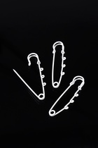 Булавка для подвесок (набор 3 шт.) L=6.5 см, белая - Фото 5