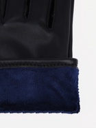 Перчатки женские с пуговками, безразмерные, с меховым утеплителем, цвет чёрный 9748694