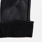 Перчатки женские, безразмерные, с утеплителем, цвет чёрный 9748699