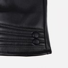 Перчатки женские, безразмерные, с утеплителем, цвет чёрный - фото 22897733