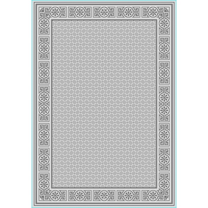 Ковер Эко прямоугольный  50х80 см, 7354/55, ПП 100%, джут