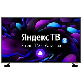 Телевизор Telefunken TF-LED42S14T2S, 42", 1920x1080, DVB-T2/C/S/S2, HDMI 3, USB 2, SmartTV