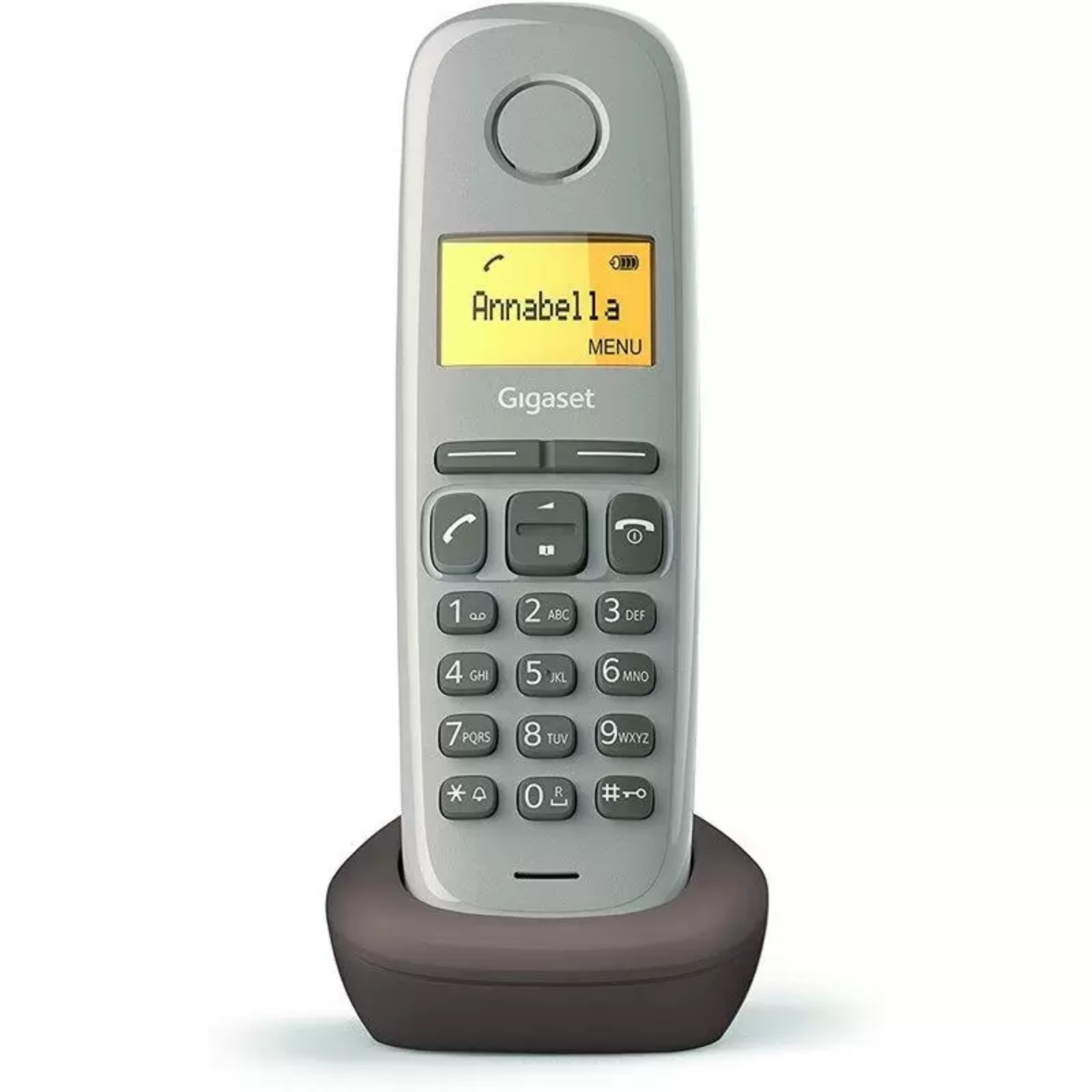 Радиотелефон DECT Gigaset A170, АОН, Caller ID, ускоренный набор, 50  номеров, ECO, серый (9838521) - Купить по цене от 4 184.00 руб. | Интернет  магазин SIMA-LAND.RU