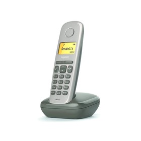 Радиотелефон DECT Gigaset A270, АОН, спикерфон, 80 контактов, подсветка кнопок, серый
